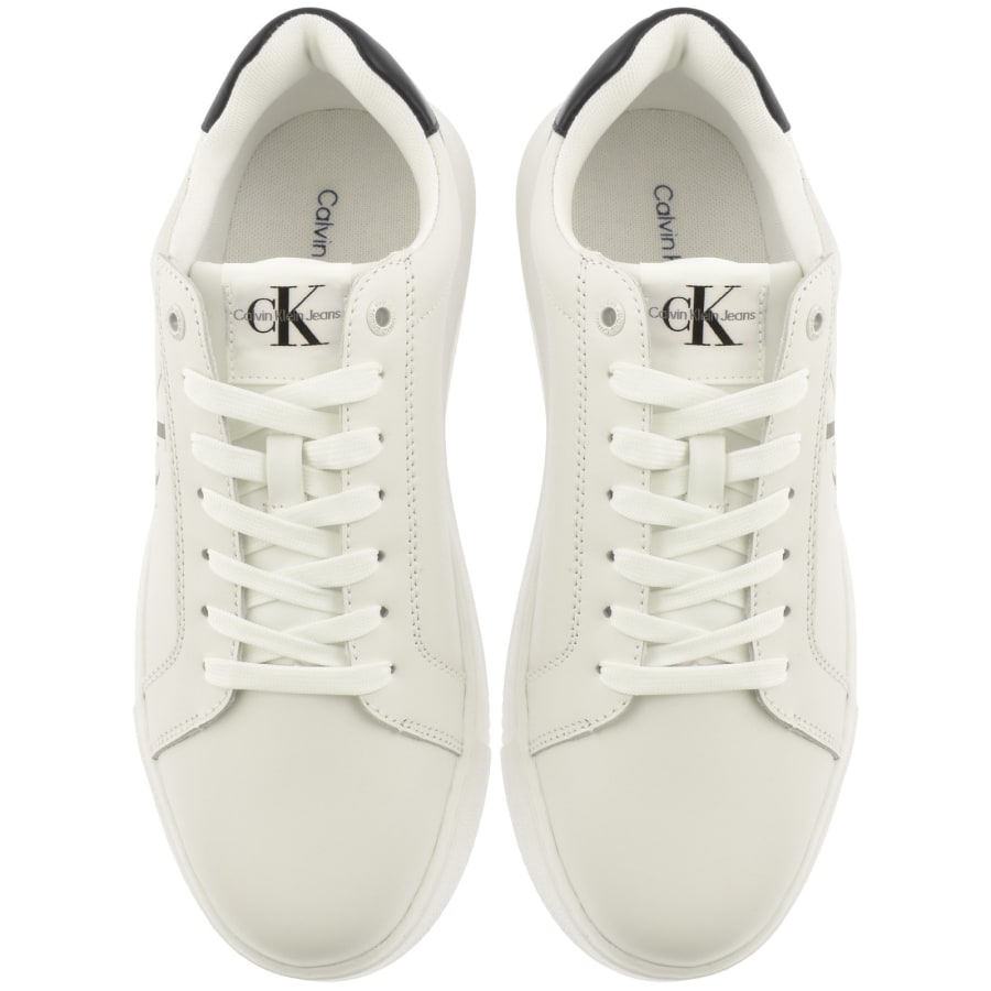 Calvin Klein Jeans Chunky Cupsole Trainers White Mainline Menswear United States